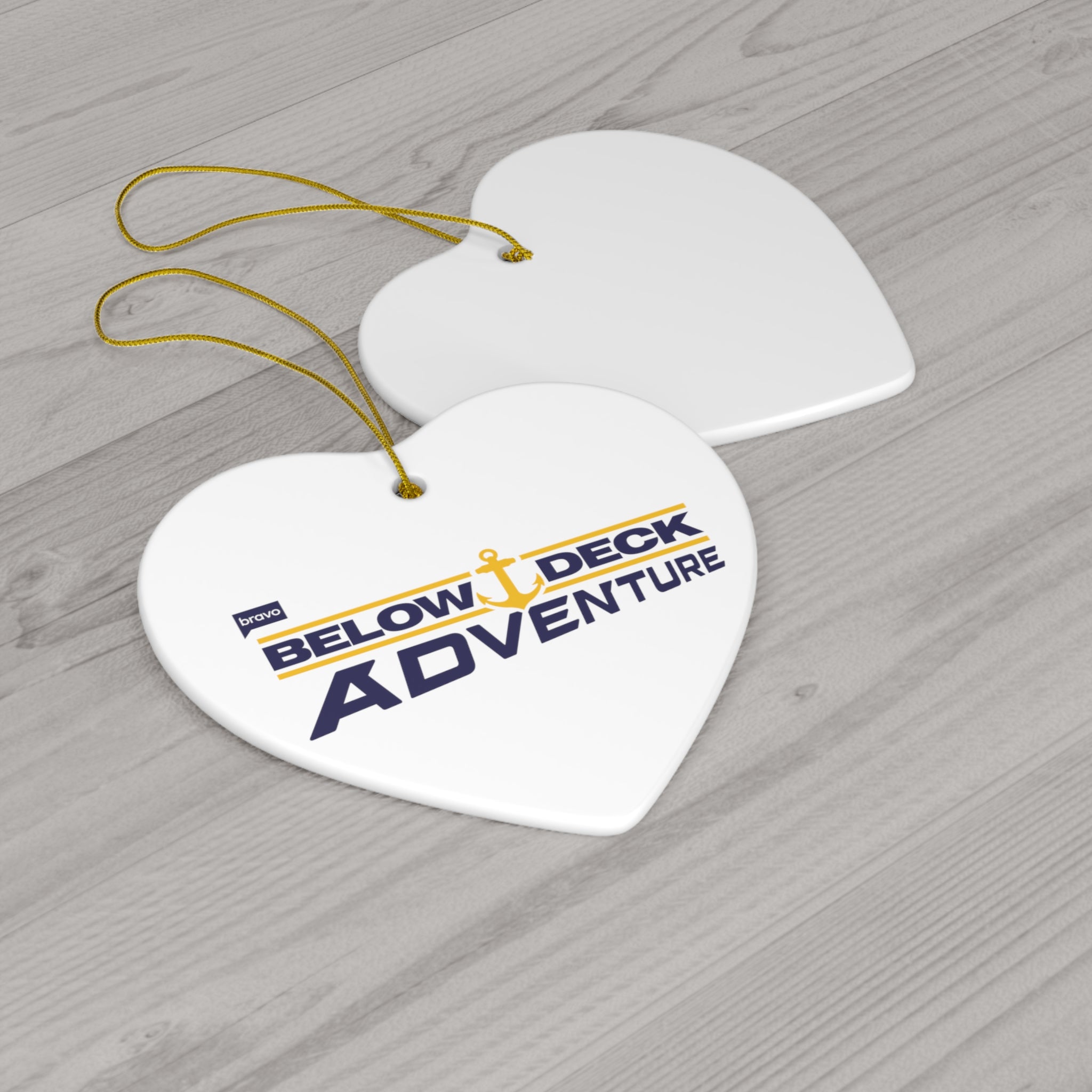 Below Deck Adventure- Ceramic Ornament, 4 Shapes - Creations by Chris and Carlos